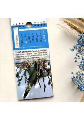 Календар памʼяти Ірини Фаріон на 2025 р.